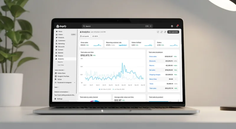 Shopify ecommerce SEO overhaul case study cover
